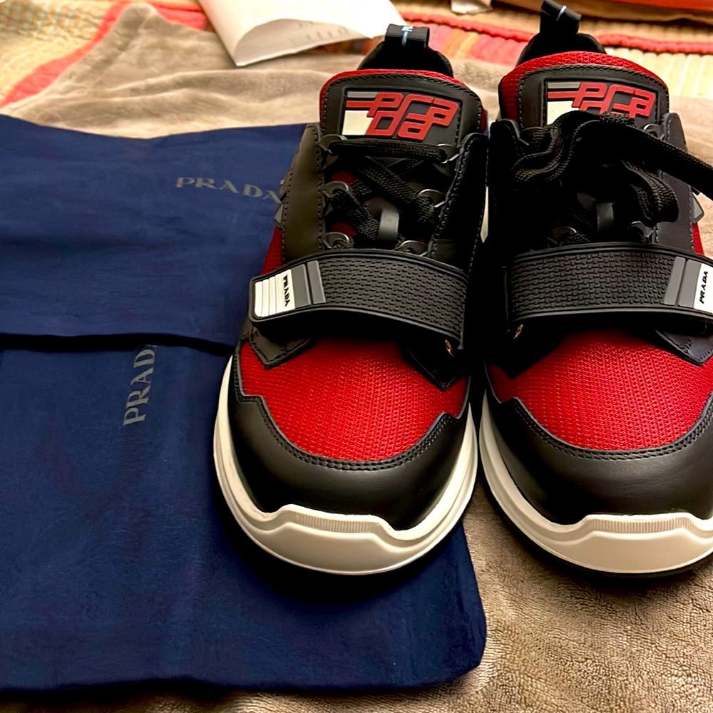 Prada Novo Calf+Bike sneakers